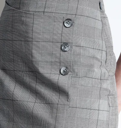 Single Breasted Blazer - Brown